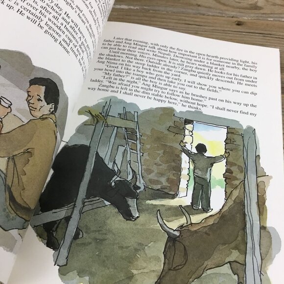 Zangbus Story By Ang Zangbu Sherpa Illustrated By Malcolm Wells 1997 Paperback - Picture 7 of 7